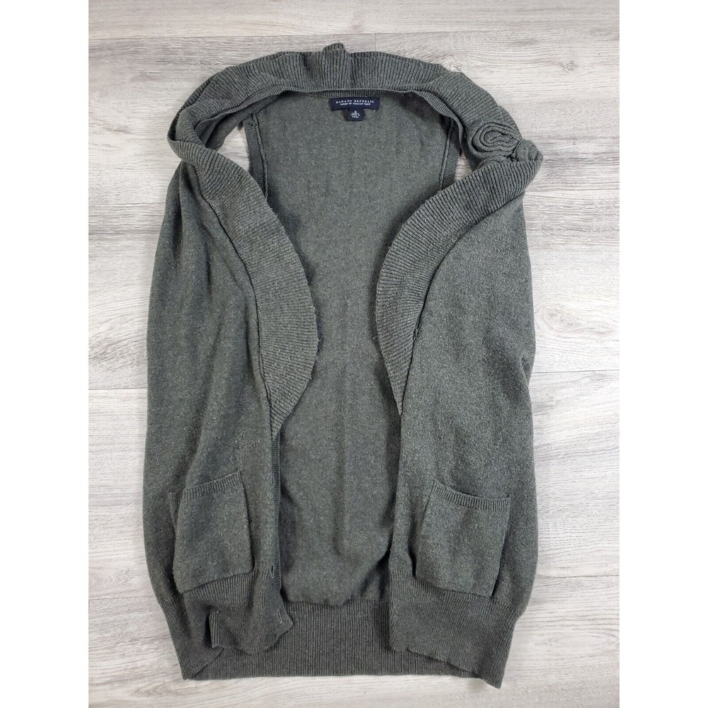 BANANA REPUBLIC Women's Size Small Vest Wool, Cashmere, Rayon Blend Button Front